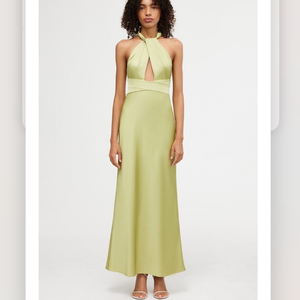 Significant Other Danika Sleeveless Dress in Matcha